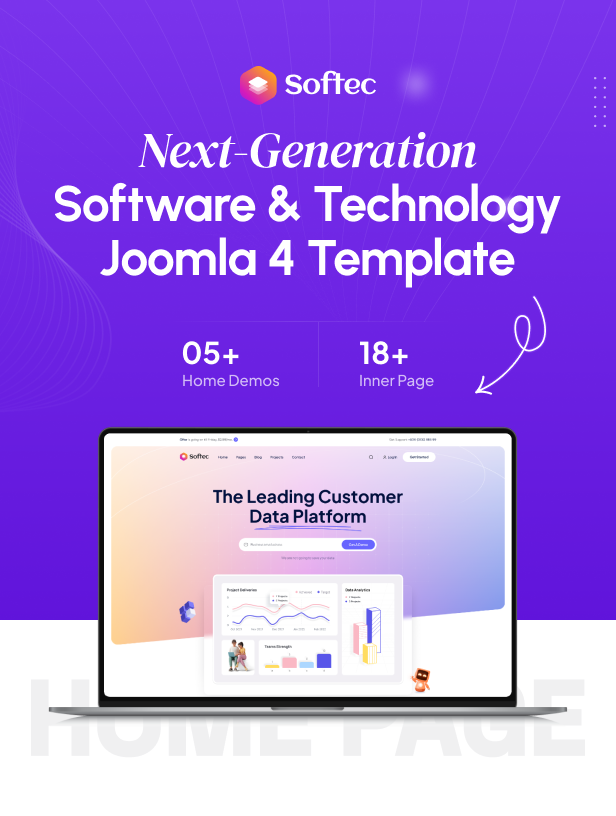 Softec – Software & Technology Joomla 4 Template